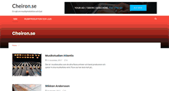 Desktop Screenshot of cheiron.se